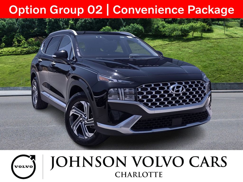 Twilight Black 2021 Hyundai Santa Fe SEL FWD SUV / Crossover Front-Wheel Drive 8-Speed Automatic