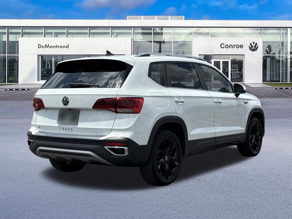 2023 Volkswagen Taos 1.5T SE White at DeMontrond Automotive Group