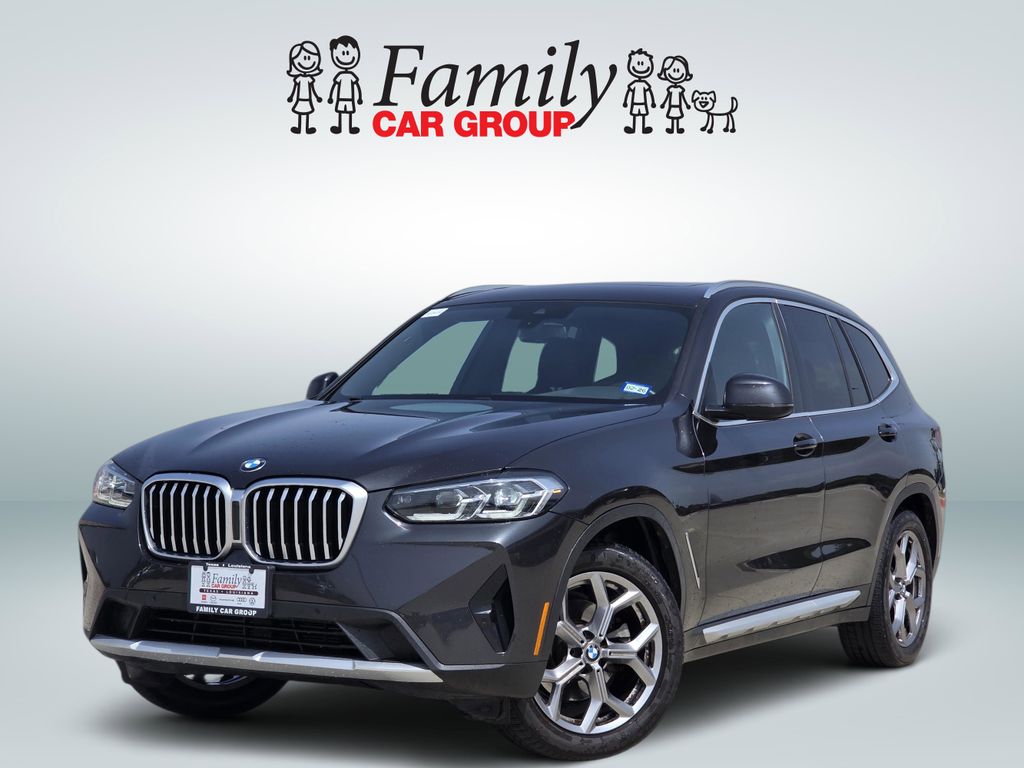 Carbon Black Metallic 2023 BMW X3 SUV / Crossover All-Wheel Drive 8-Speed Automatic