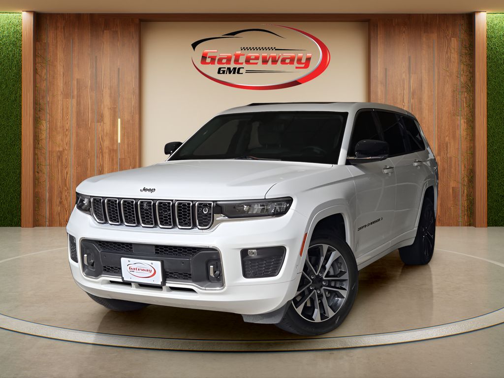 Bright White Clearcoat 2021 Jeep Grand Cherokee L SUV / Crossover Four-Wheel Drive 8-Speed Automatic