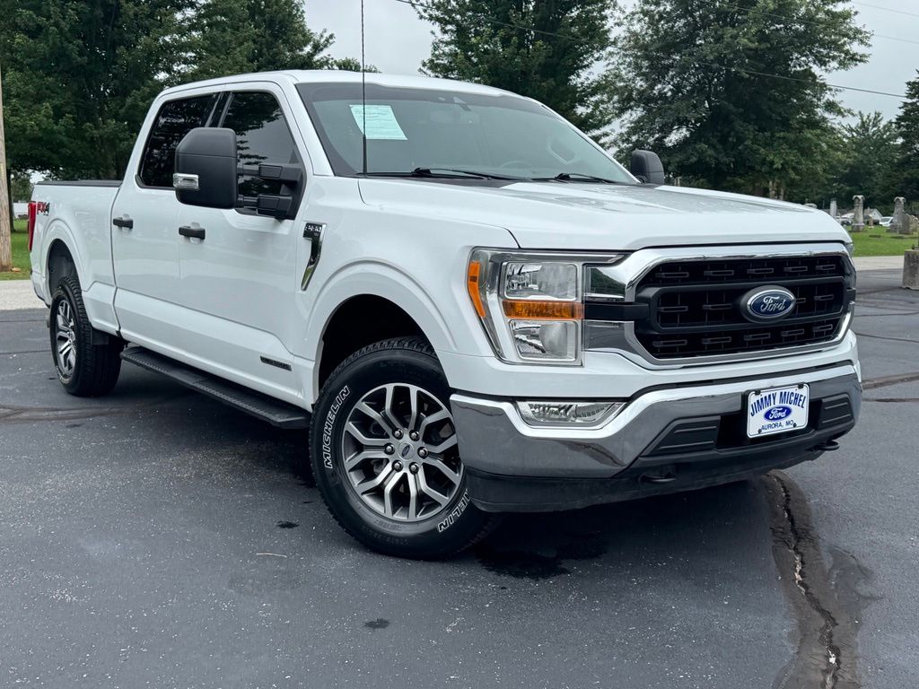 Oxford White 2021 Ford F-150 Pickup Truck Four-Wheel Drive Automatic