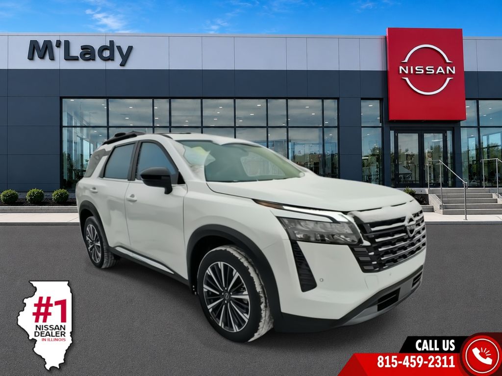 White Pearl 2026 Nissan Pathfinder SUV / Crossover All-Wheel Drive 9-Speed Automatic