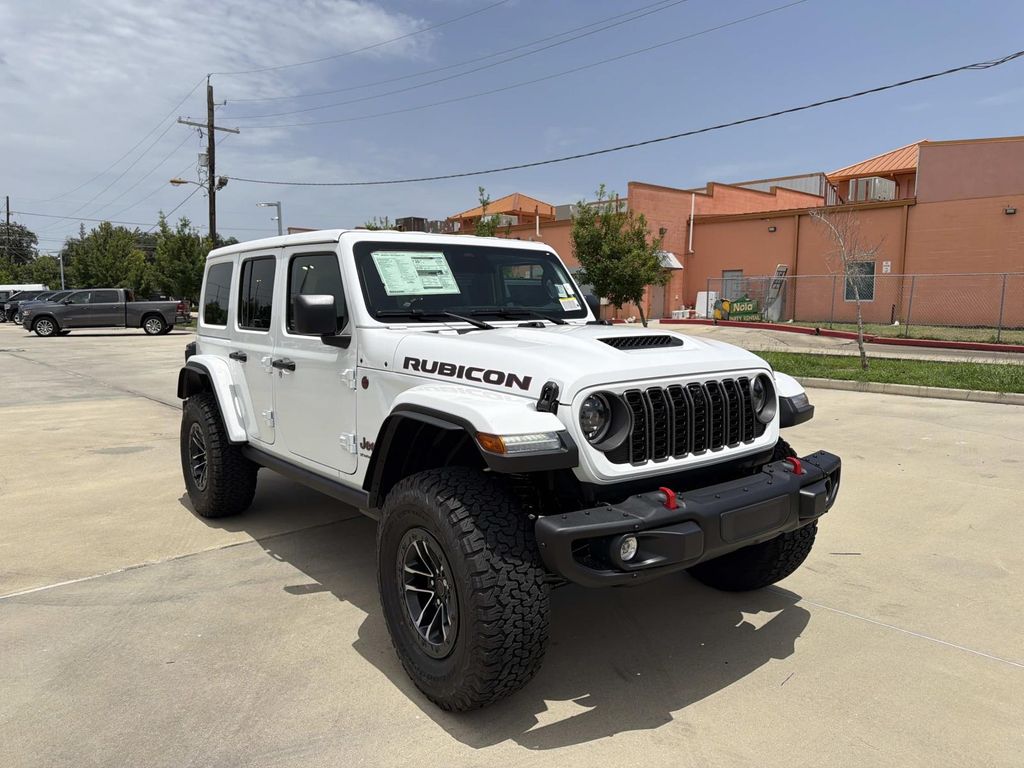 Bright White Clearcoat 2026 Jeep Wrangler SUV / Crossover Four-Wheel Drive 8-Speed Automatic