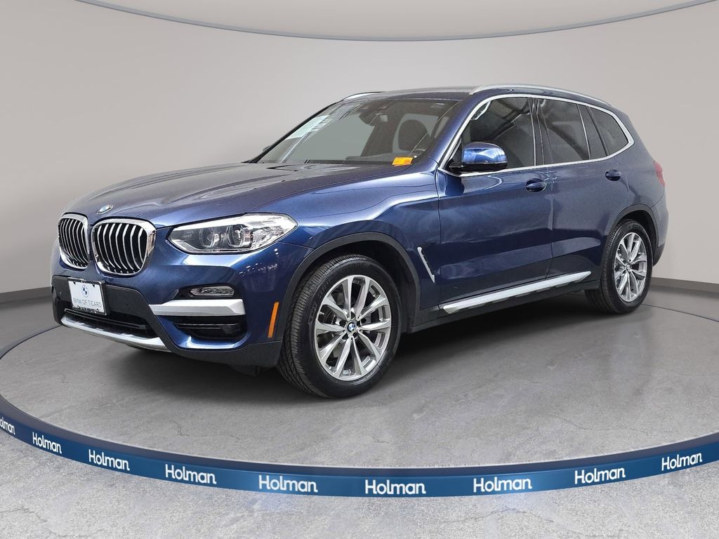 Phytonic Blue Metallic 2019 BMW X3 xDrive30i AWD SUV / Crossover All-Wheel Drive 8-Speed Automatic