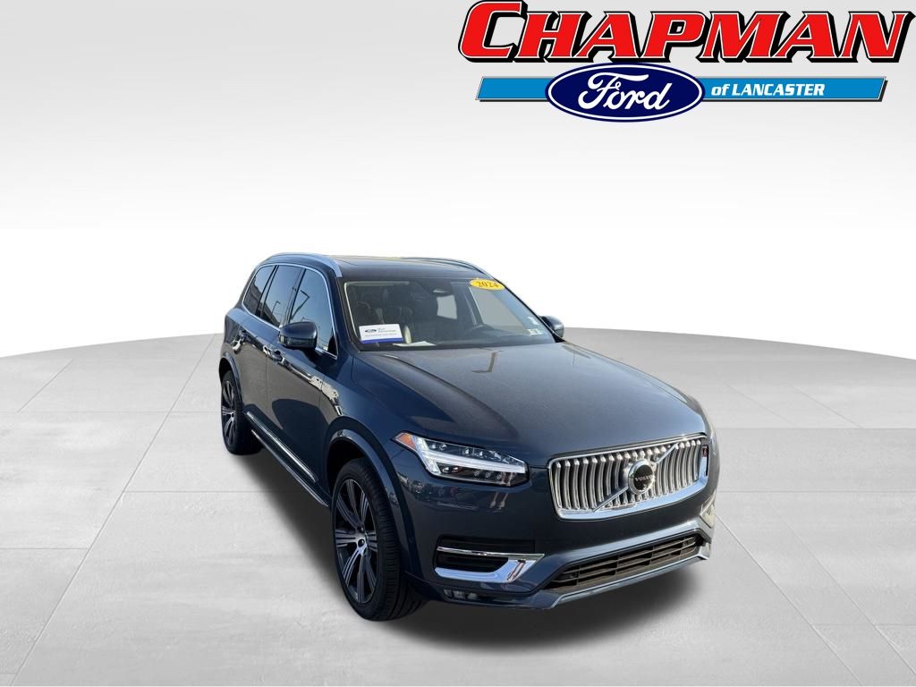 Denim Blue Metallic 2024 Volvo XC90 B6 Ultimate Bright Theme 7-Passenger AWD SUV / Crossover All-Wheel Drive Automatic