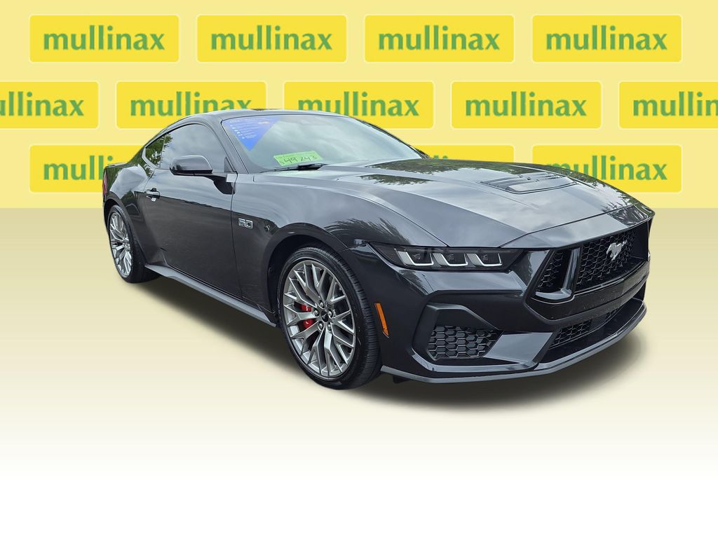 Dark Matter Gray Metallic 2024 Ford Mustang Coupe Rear-Wheel Drive Automatic
