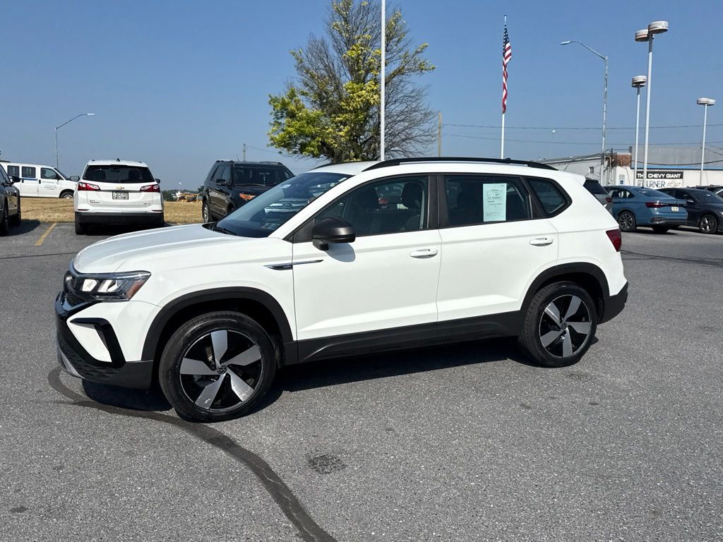 2023 Volkswagen Taos 1.5T S White at Auto Express Mitsubishi