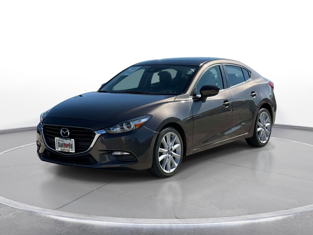 Titanium 2017 Mazda MAZDA3 Touring Sedan Front-Wheel Drive 6-Speed Automatic