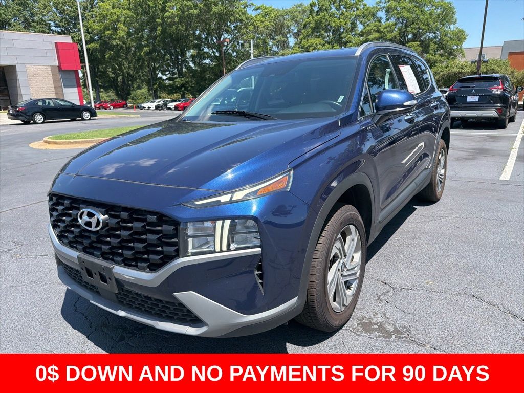Blue (Stormy Sea) 2023 Hyundai Santa Fe SEL AWD SUV / Crossover All-Wheel Drive 8-Speed Automatic