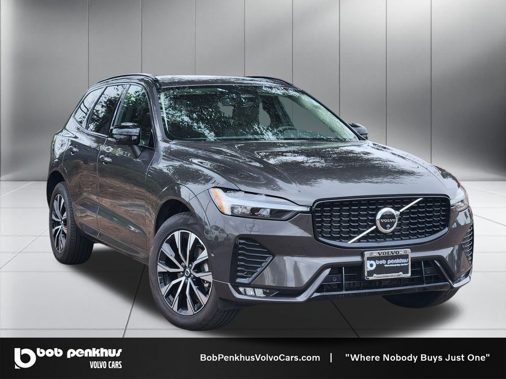 Platinum Gray Metallic 2025 Volvo XC60 SUV / Crossover All-Wheel Drive Automatic