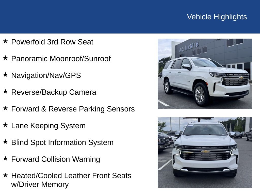 2024 Chevrolet Tahoe 2WD Premier