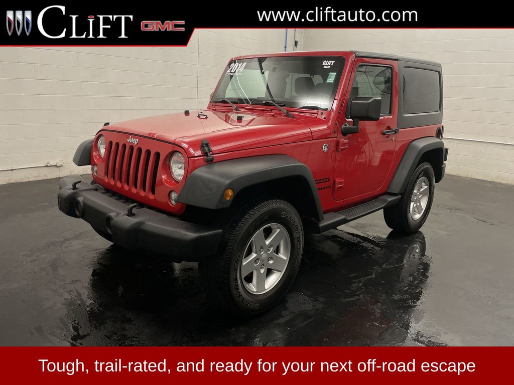 Flame Red Clearcoat 2014 Jeep Wrangler SUV / Crossover Four-Wheel Drive 5-Speed Automatic