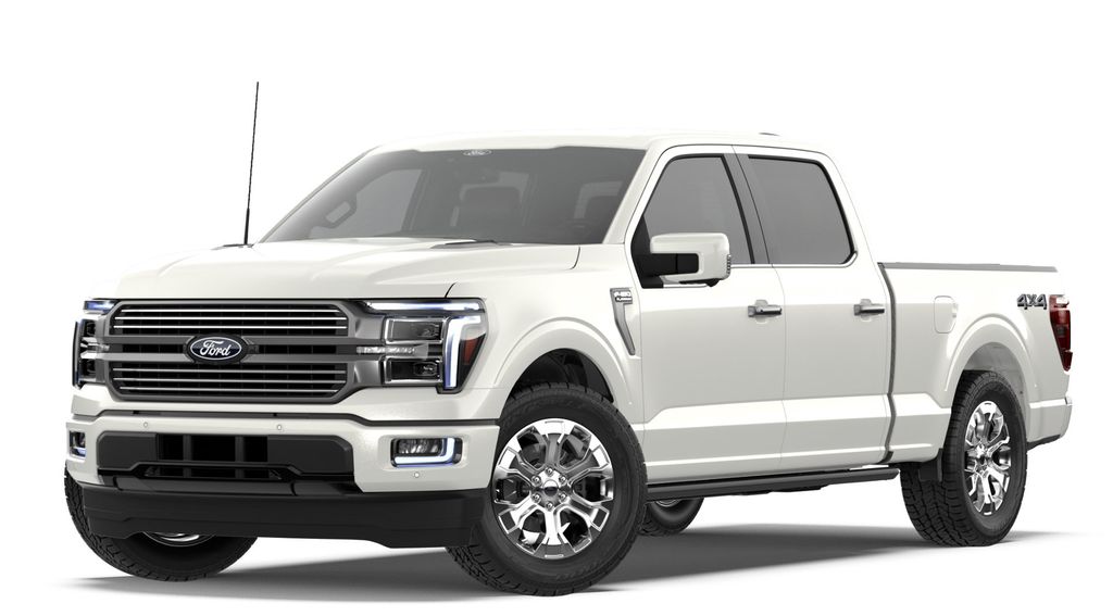 White Metallic 2026 Ford F-150 Pickup Truck Four-Wheel Drive Automatic