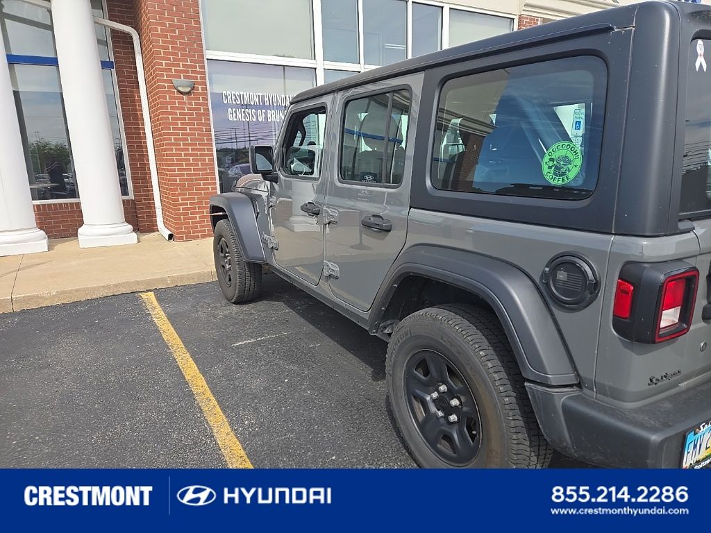 used 2020 Jeep Wrangler car, priced at $19,199