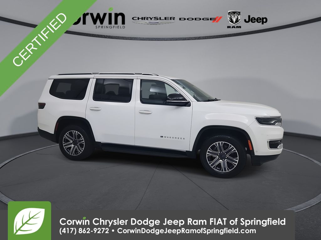 Bright White Clearcoat 2024 Jeep Wagoneer Series II RWD SUV / Crossover 4X2 8-Speed Automatic