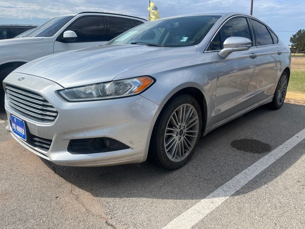 Ingot Silver 2014 Ford Fusion Sedan Front-Wheel Drive 6-Speed Automatic