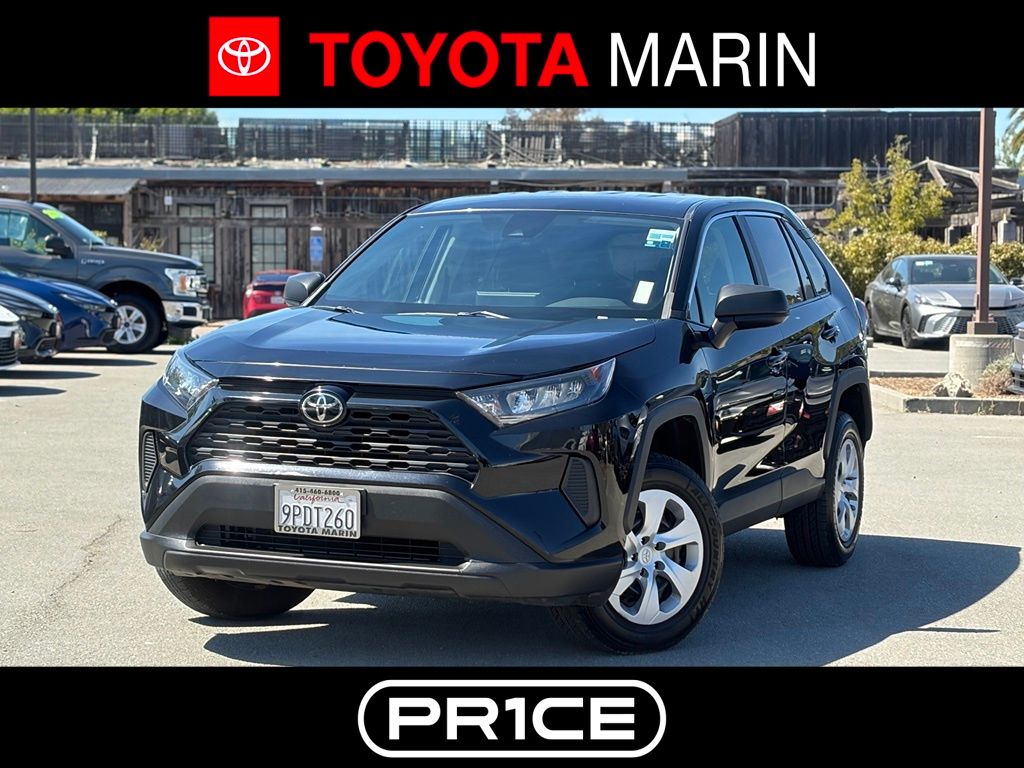 Midnight Black Metallic 2022 Toyota RAV4 SUV / Crossover All-Wheel Drive 8-Speed Automatic