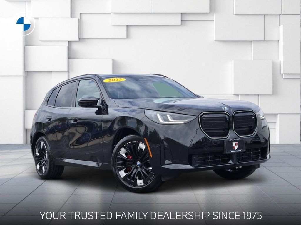 Black Sapphire Metallic 2025 BMW X3 SUV / Crossover All-Wheel Drive 8-Speed Automatic