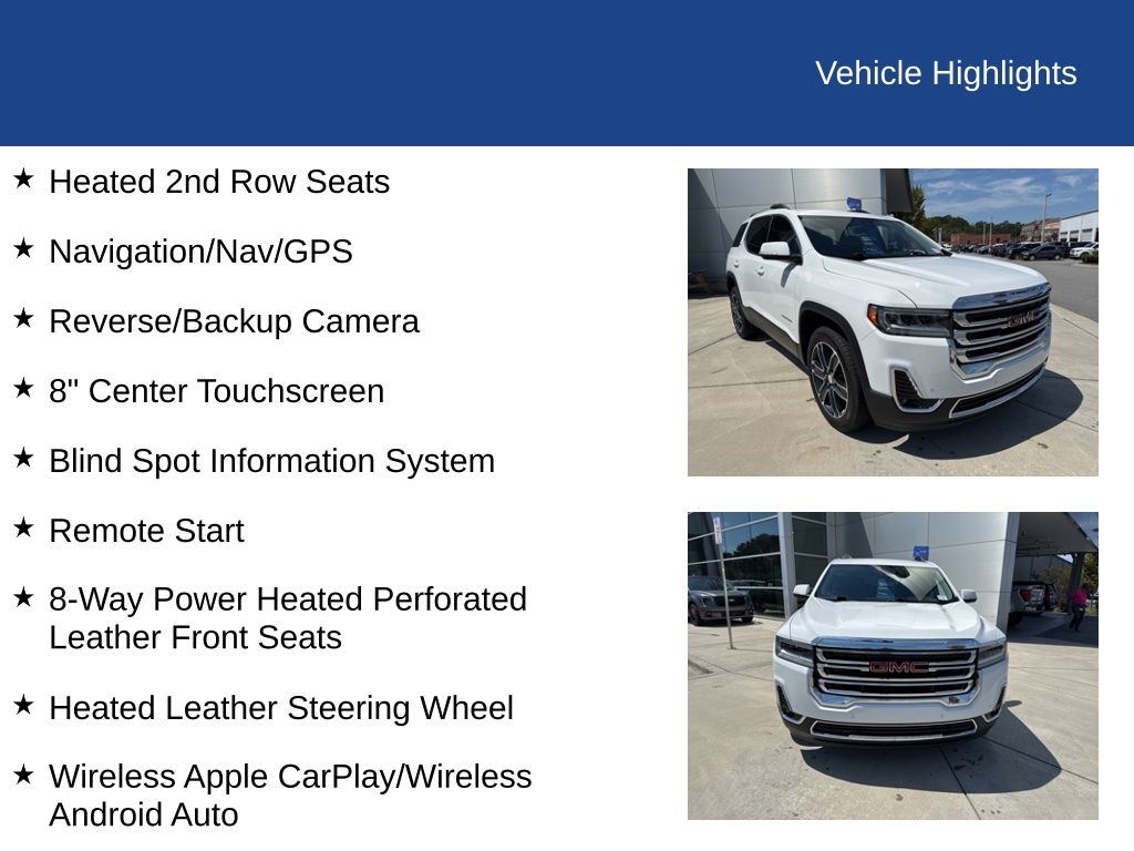 2022 GMC Acadia SLT