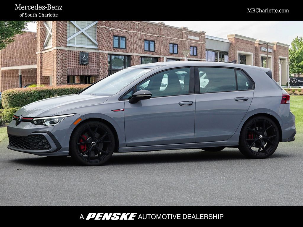 Gray / Black 2024 Volkswagen Golf GTI 380 SE FWD Hatchback Front-Wheel Drive 6-Speed Manual