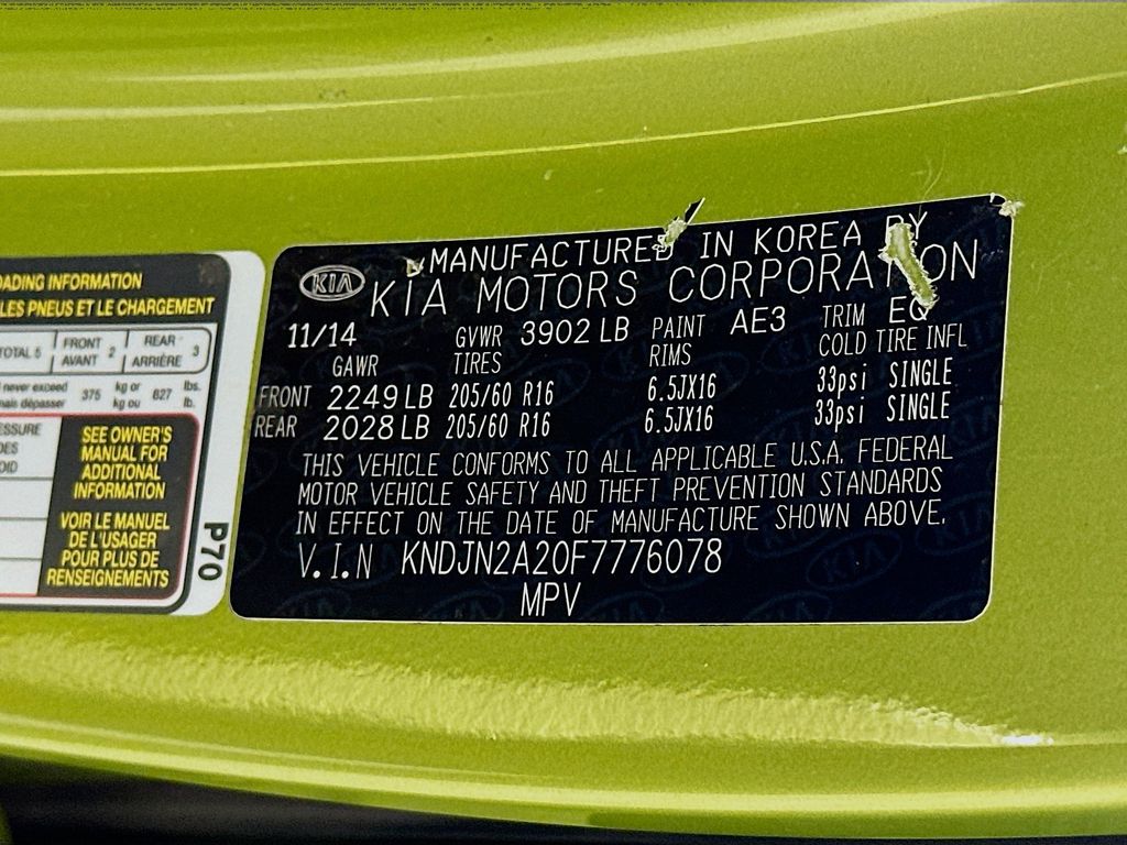 2015 Kia Soul Base 29