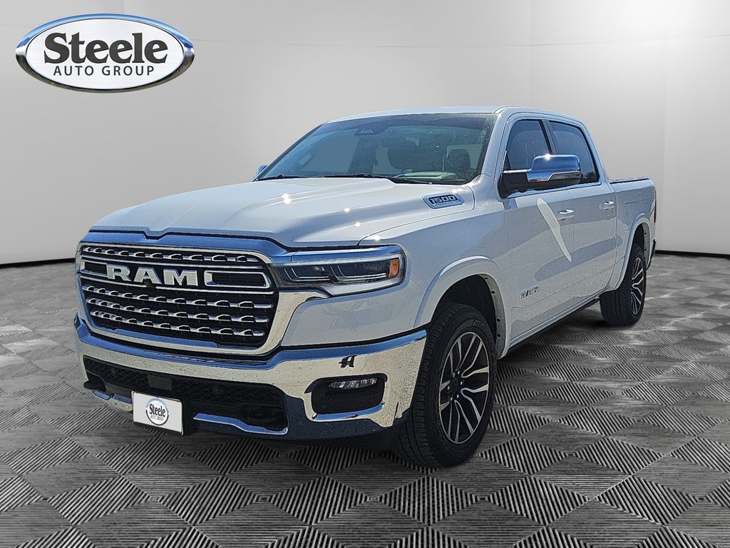Bright White Clearcoat 2026 RAM 1500 Pickup Truck Four-Wheel Drive 8-Speed Automatic