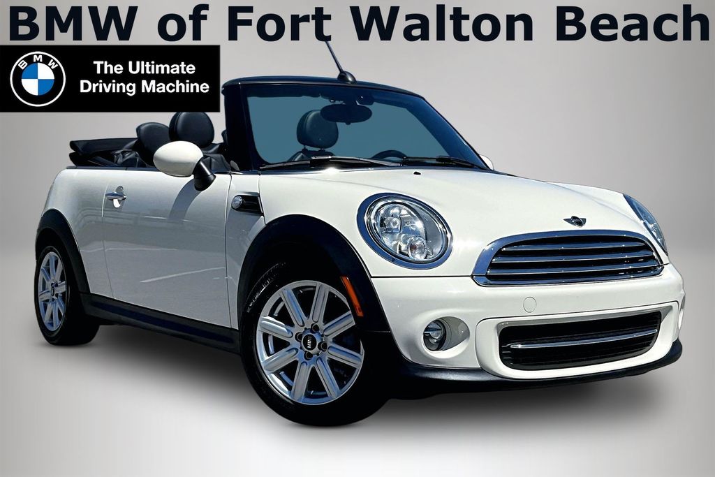 Pepper White 2015 MINI Cooper Convertible FWD Convertible Front-Wheel Drive 6-Speed Automatic