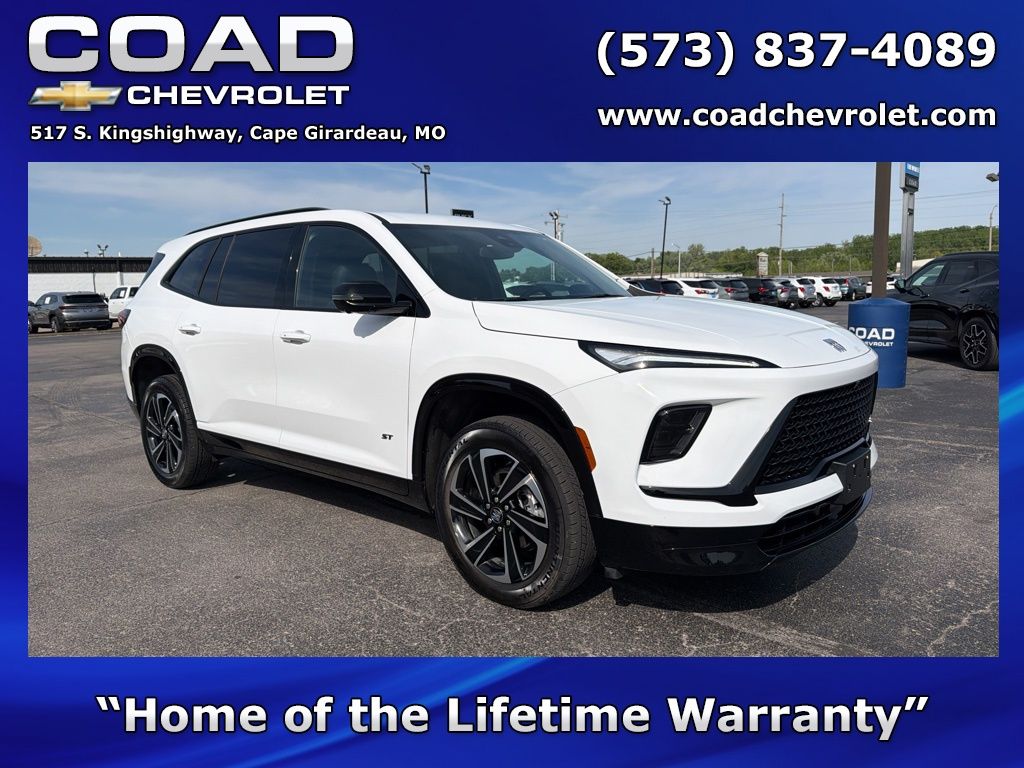 Summit White 2025 Buick Enclave Sport Touring FWD SUV / Crossover Front-Wheel Drive 8-Speed Automatic