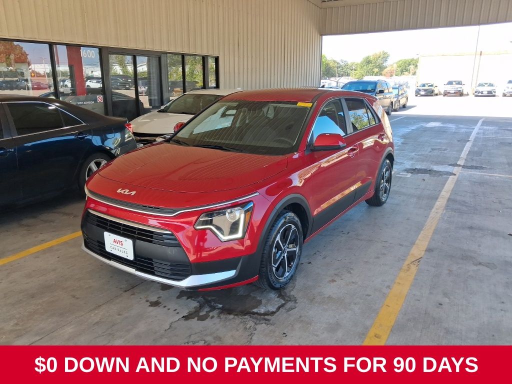 Red 2025 Kia Niro SUV / Crossover Front-Wheel Drive 6-Speed Dual Clutch