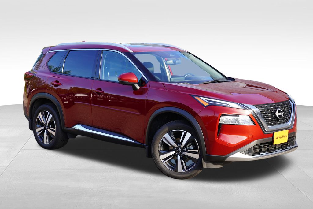 Red (Scarlet Ember Tintcoat) 2023 Nissan Rogue SUV / Crossover All-Wheel Drive Continuously Variable Transmission