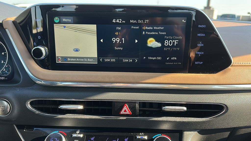 2021 Hyundai Sonata Limited Red at Parkway Family Mazda