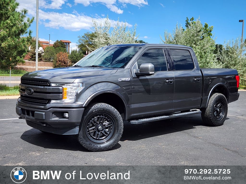 Gray (Magnetic) 2020 Ford F-150 Pickup Truck Four-Wheel Drive Automatic