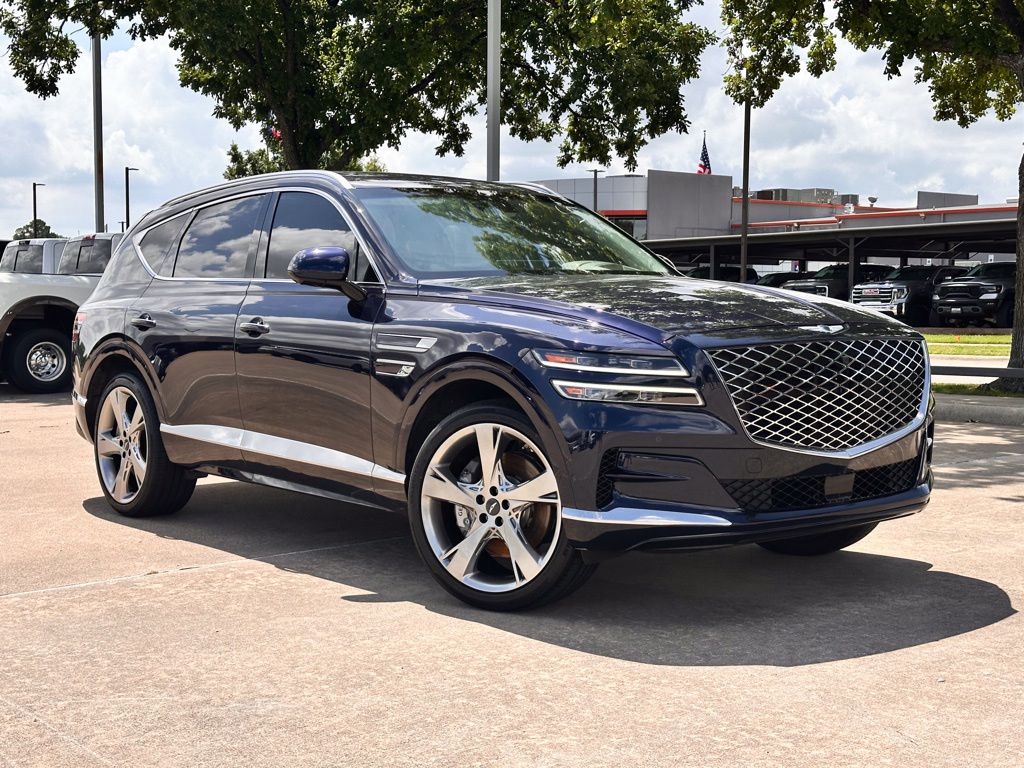 Capri Blue 2024 Genesis GV80 3.5T AWD SUV / Crossover All-Wheel Drive 8-Speed Automatic