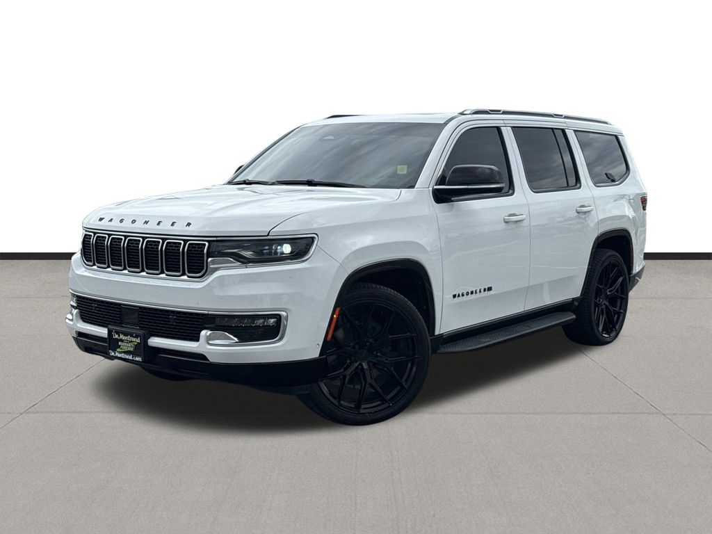 Bright White Clearcoat 2023 Jeep Wagoneer RWD SUV / Crossover 4X2 8-Speed Automatic