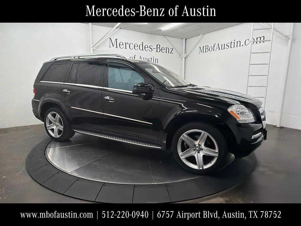 Black 2012 Mercedes-Benz GL-Class SUV / Crossover 7-Speed Automatic