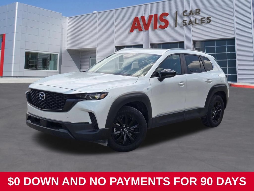 White 2025 Mazda CX-50 SUV / Crossover All-Wheel Drive Continuously Variable Transmission
