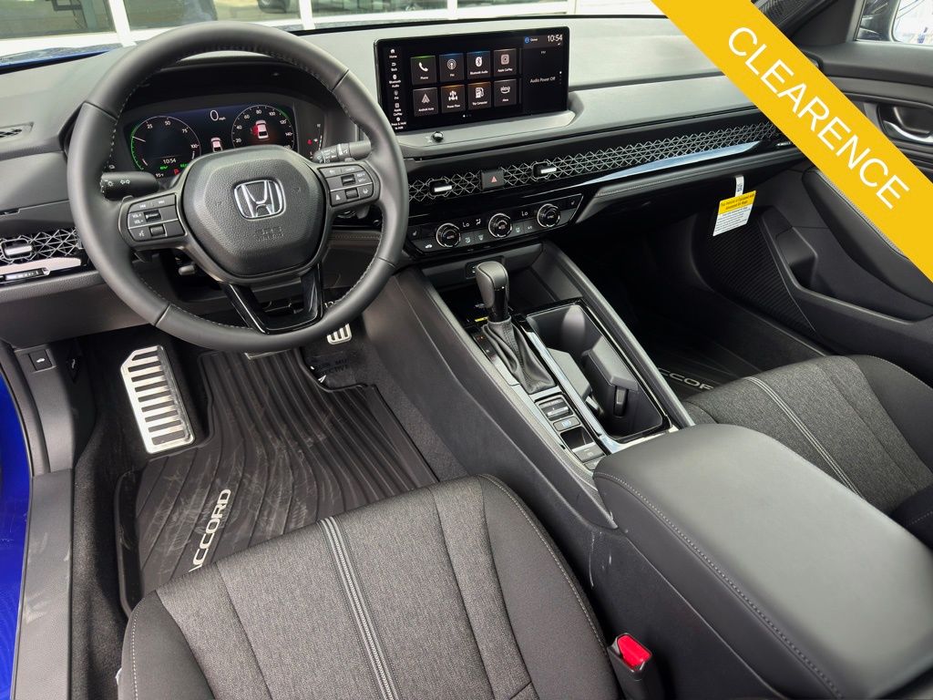 2025 Honda Accord Hybrid Sport Blue at Classic Honda Galveston