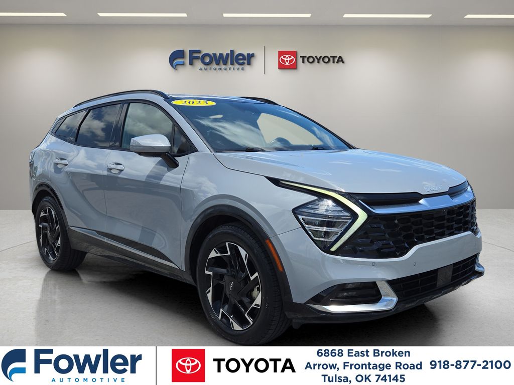 Wolf Gray 2023 Kia Sportage SUV / Crossover Front-Wheel Drive 8-Speed Automatic