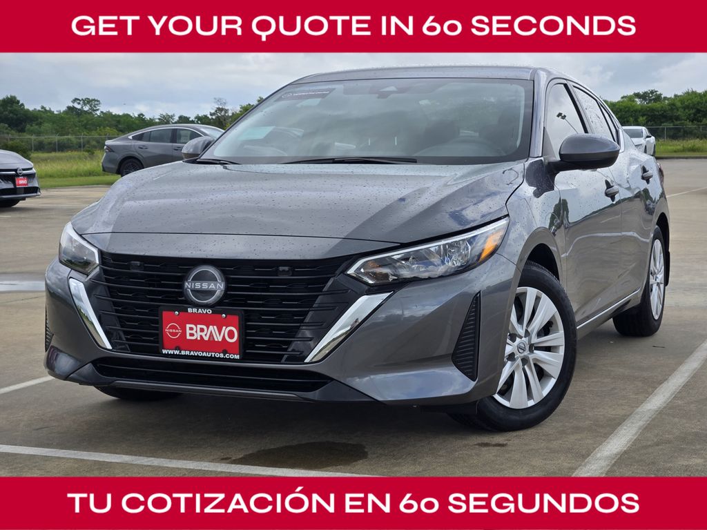 2025 Nissan Sentra S Gray at Bravo Nissan