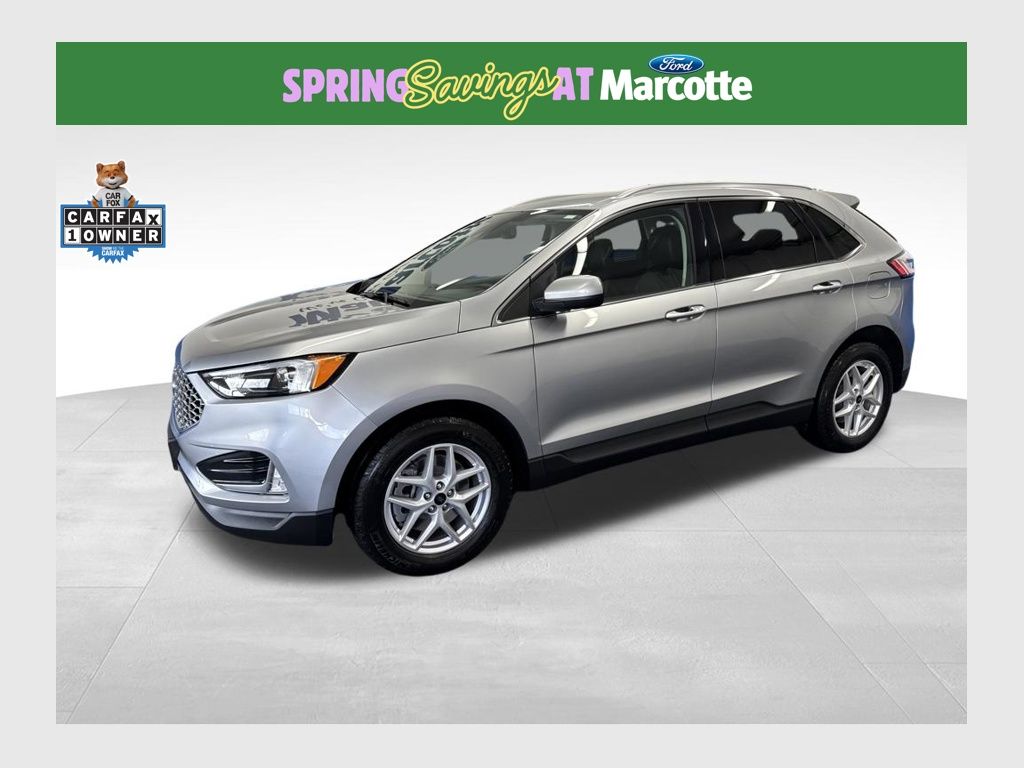 Silver Metallic 2024 Ford Edge SEL AWD SUV / Crossover All-Wheel Drive 8-Speed Automatic