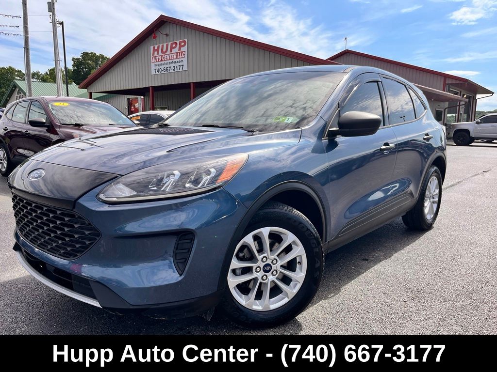 Blue Metallic 2020 Ford Escape SUV / Crossover All-Wheel Drive 8-Speed Automatic