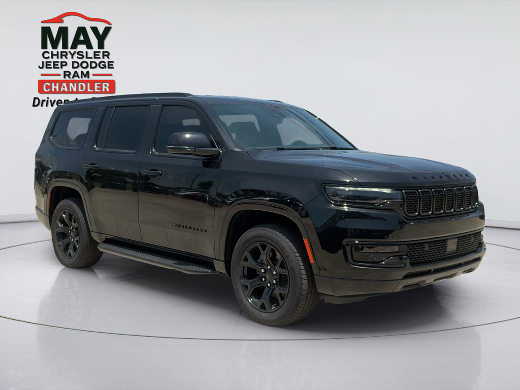 Diamond Black Crystal Pearlcoat 2025 Jeep Wagoneer SUV / Crossover Four-Wheel Drive 8-Speed Automatic