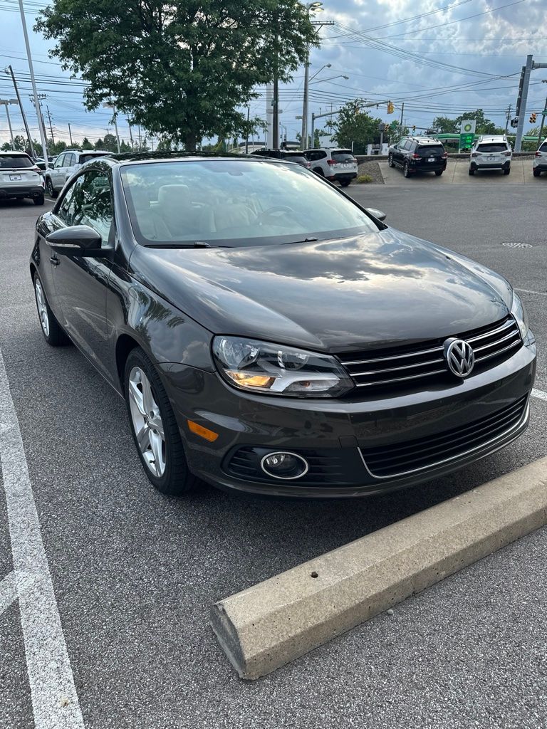 Bronze 2012 Volkswagen Eos Convertible Front-Wheel Drive 6-Speed Dual Clutch