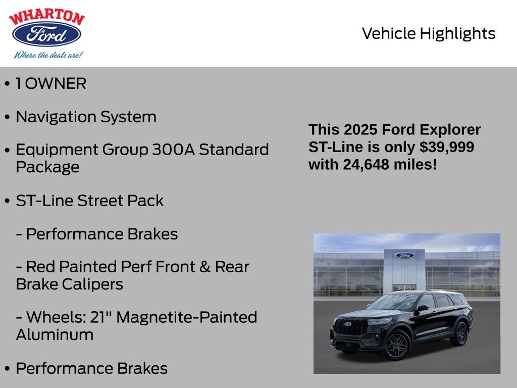 2025 Ford Explorer ST-Line - 4