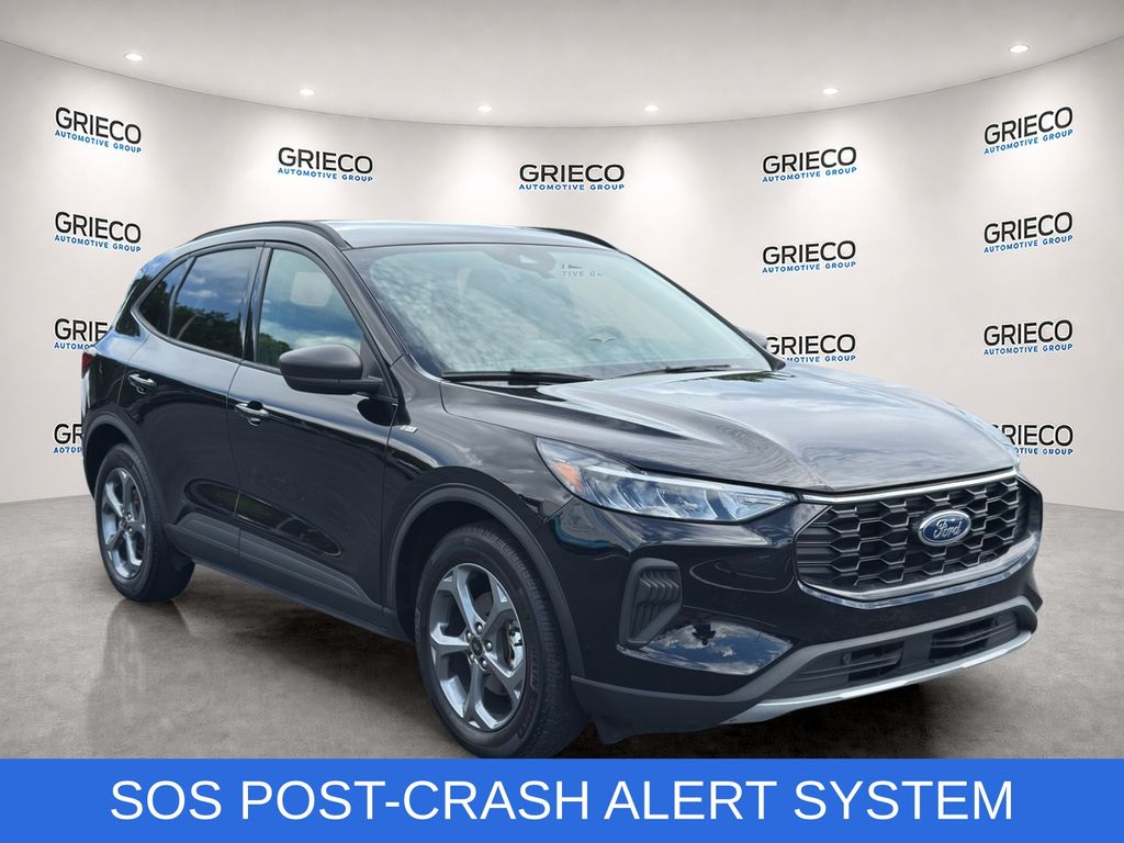 Agate Black Metallic 2025 Ford Escape SUV / Crossover Front-Wheel Drive 8-Speed Automatic