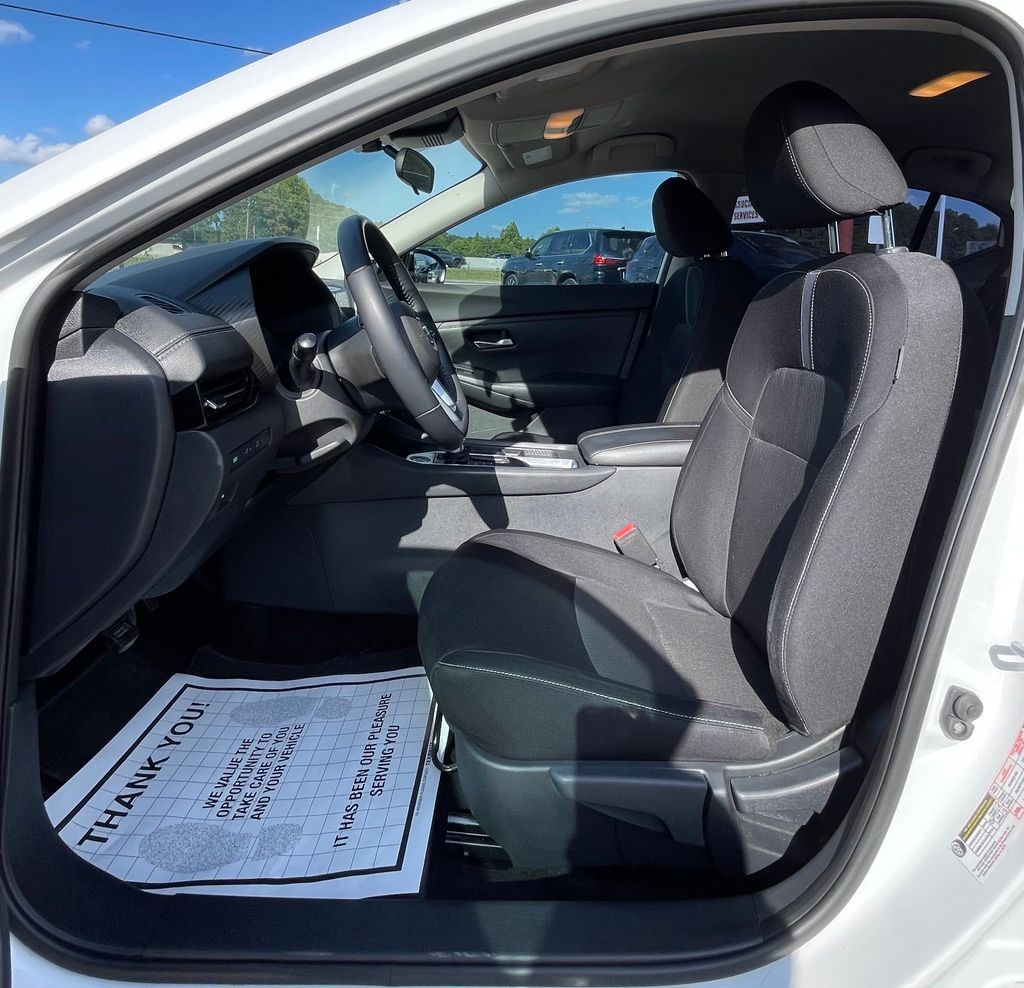 2020 Nissan Sentra SV White at South Houston Nissan