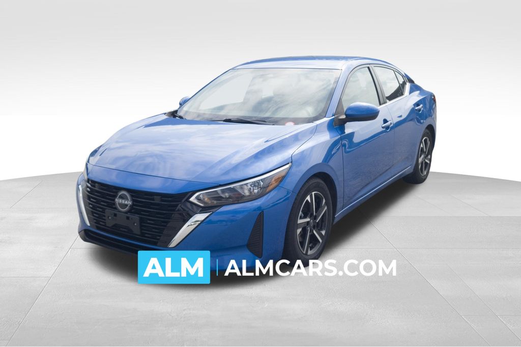 Electric Blue Metallic 2024 Nissan Sentra Sedan Front-Wheel Drive Continuously Variable Transmission