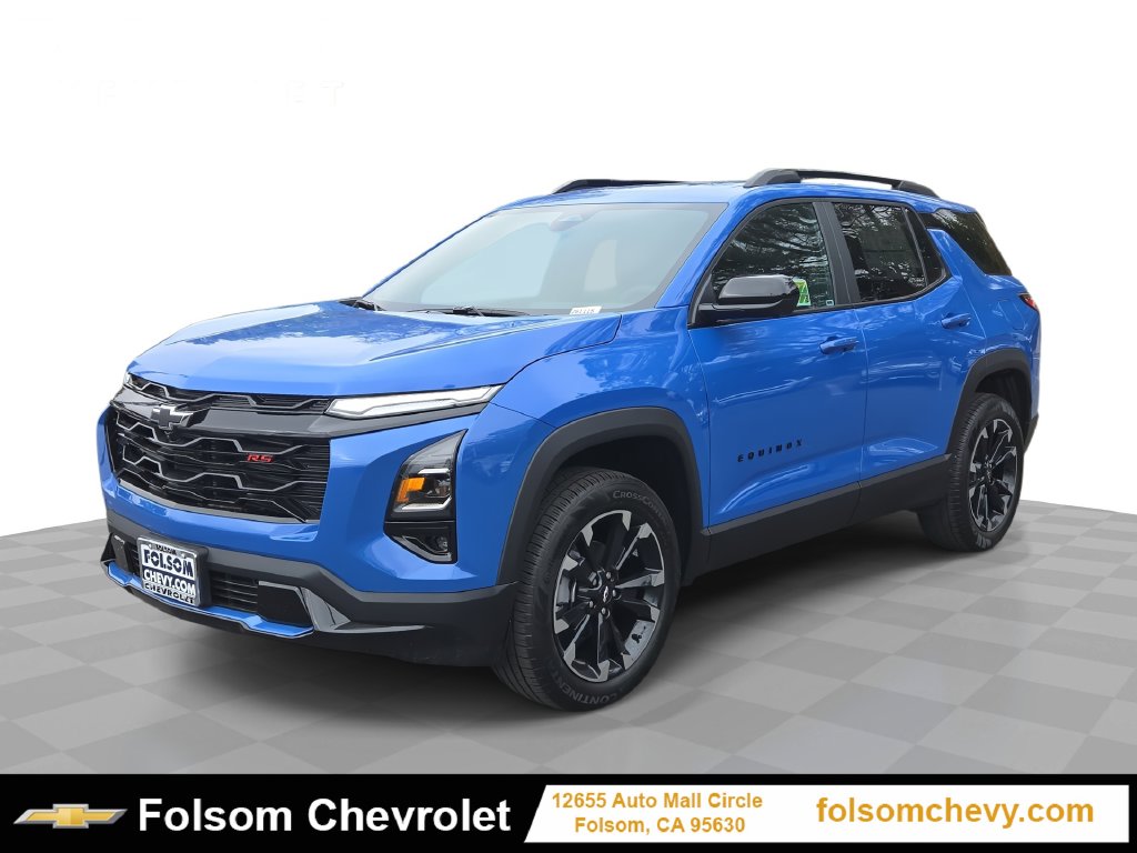Reef Blue Metallic 2026 Chevrolet Equinox SUV / Crossover Four-Wheel Drive 8-Speed Automatic