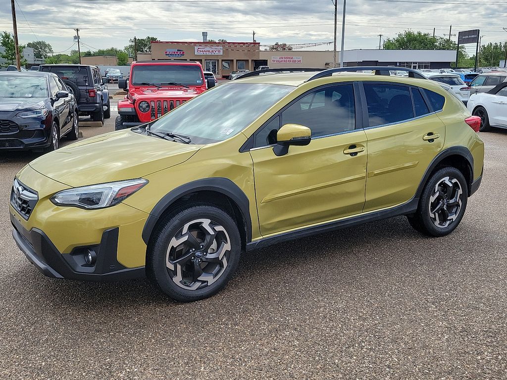 2022 Subaru Crosstrek Limited Yellow at Brown Honda