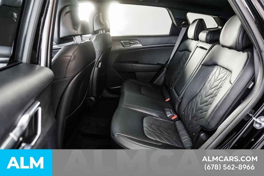 Used 2025 Black Kia X-Line image 17